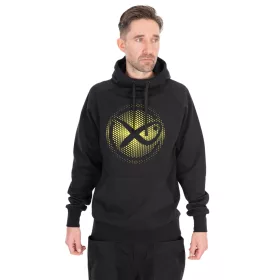 Matrix Large Fade Logo Fekete-Lime Kapucnis Pulóver L