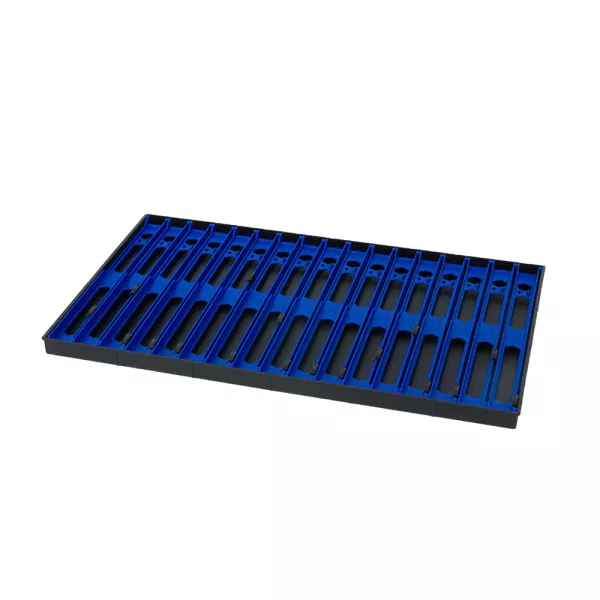 Tavă de Vinder Matrix Loaded Pole Dark Blue Rig Board 26cm 17 buc