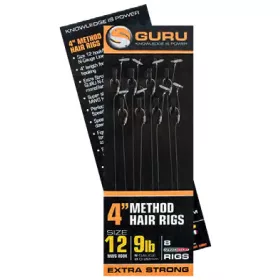   Guru Speedstop Ready Rigs 4 cârlig pre-legat - 10 cm - 16 MWG - 7lb - 0,19mm