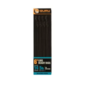 Guru LWGS Pole Rigs cârlig pre-legat - 15cm - 18 - 0,11mm