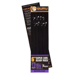 Guru Super LWG ready Rigs cârlig pre-legat - 20