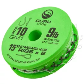   Guru QM1 Standard Hair 15 Mărime 12 (0.19mm) cârlig prelegat