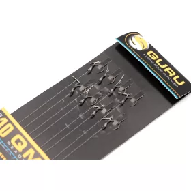   Guru QM1 Bayonet 12 Cârlig monofil legat în prealabil, cu ochi, fără barbă 8 buc