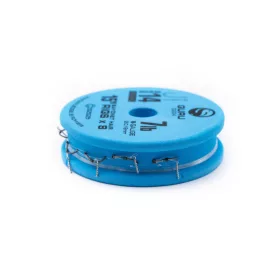   Guru SMWG Bayonet Rig 14 Cu ochet, Fără spin Monofilament Cârlig legat 8 buc