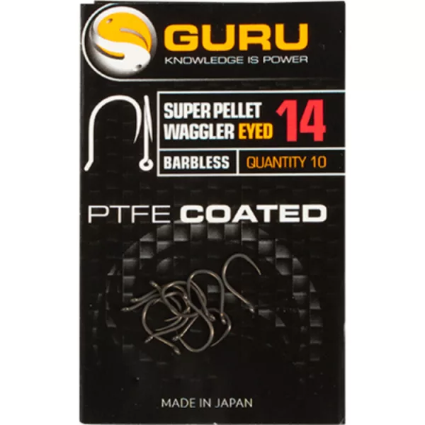 Guru Super Pellet Waggler cârlig mărimea 14