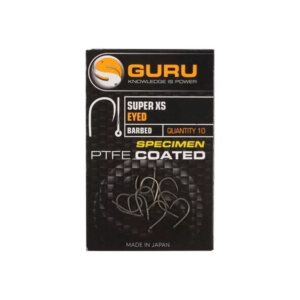 Guru Super XS Cârlig Mărimea 18 (fără barbă/cu ochi) - cârlig