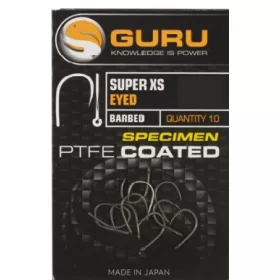   Guru Super XS Cârlig Mărimea 8 (cu barbă/cu ochi) - cârlig