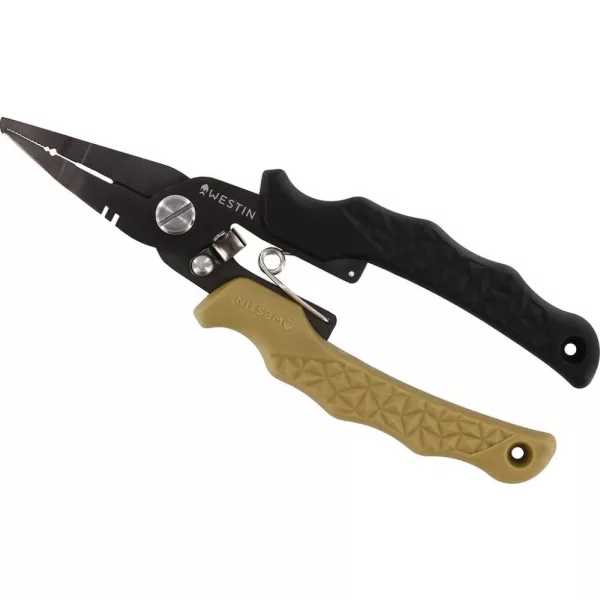 WESTIN HD Split Ring Pliers XL 19cm Black Sand Clește de pescuit la spinning