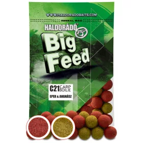   Haldorádó Big Feed C21 Boilie Căpșuni-Ananas 700gr 24mm Boiles