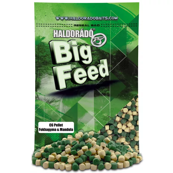 Haldorádó Big Feed C6 Pellet Usturoi-Migdale 700gr 6mm Pelete de Hrănire