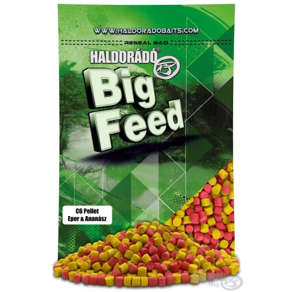 Haldorádó Big Feed - C6 Peletă - Căpșuni & Ananas