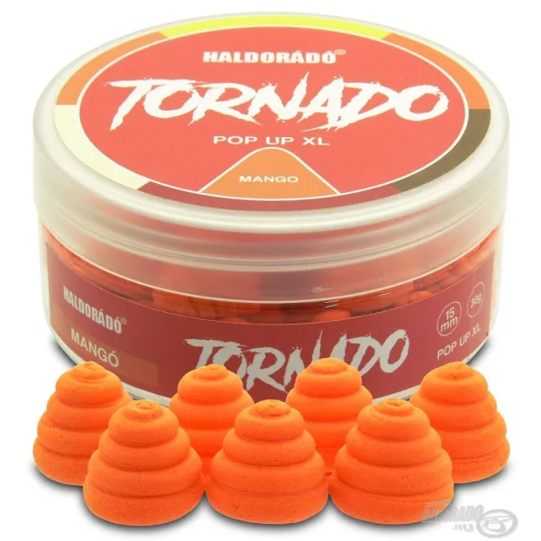 Haldorádó TORNADO Pop Up XL 15 mm - Mango