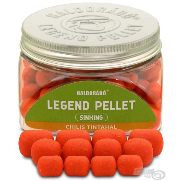 Haldorádó LEGEND PELLET Sinking 8, 12, 16 mm - Calamar picant