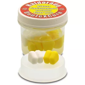   Haldorádó DupleXCorn Nucă de cocos-Alună tigrată 8 buc/cutie porumb de cauciuc 10x9x9,5mm