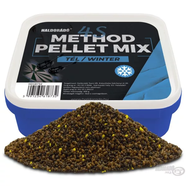 Haldorádó 4S Method Pellet Mix - Iarnă