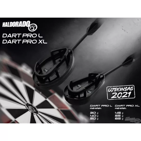 Haldorádó Dart Pro L 40gr coș de methodă