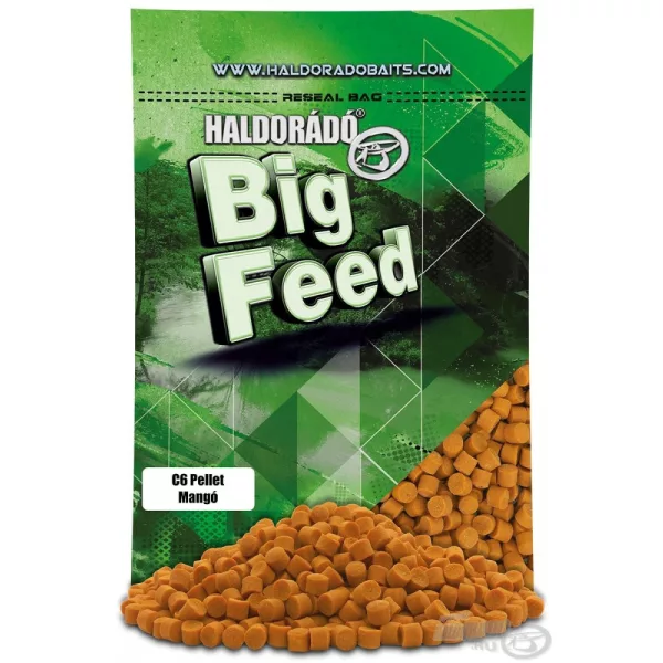 HALDORÁDÓ Big Feed - C6 Pelete - Mango 800 g