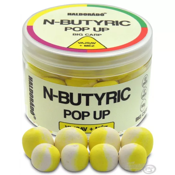 Haldorádó N-Butyric Pop Up Big Carp 13, 17 mm - Acid Butiric + Miere