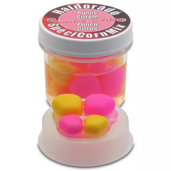 Haldorádó SpéciCorn MIX Limited Edition Punch-Lămâie 16buc/borcan 10-15mm porumb cauciucat