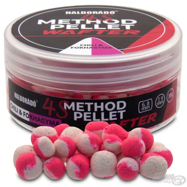 Haldorádó 4S Method Pellet Wafter 6, 8 mm - Chili & Usturoi