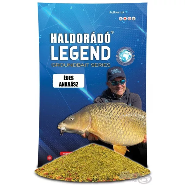 Haldorádó LEGEND Groundbait - Ananas Dulce 800gr