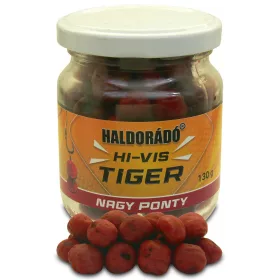 Haldorádó Hi-Vis Tiger Crap Mare 130gr alună tigrată