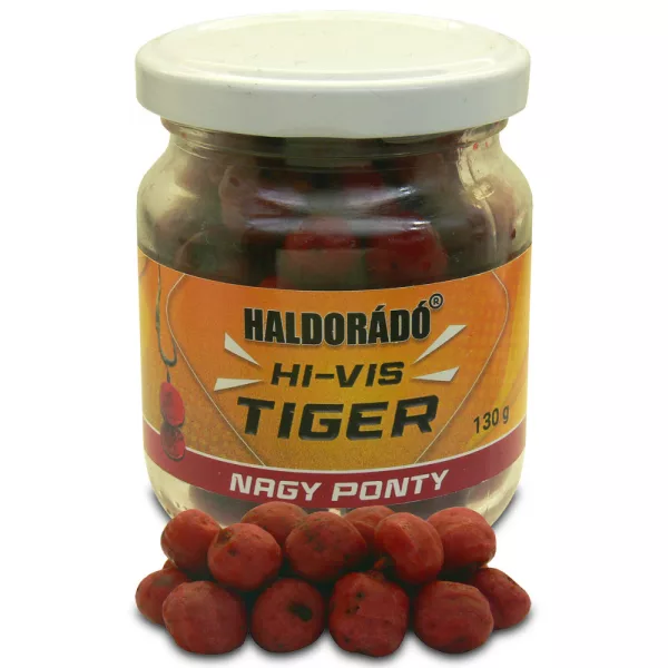 Haldorádó Hi-Vis Tiger Crap Mare 130gr alună tigrată