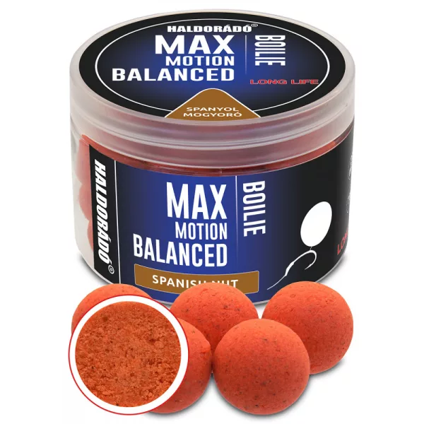 Haldorádó Max Motion Boilie Balanced Arahide Spaniolă 70gr 20mm Boilie