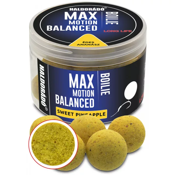 Haldorádó Max Motion Boilie Balanced Ananas Dulce 70gr 20mm Boilie