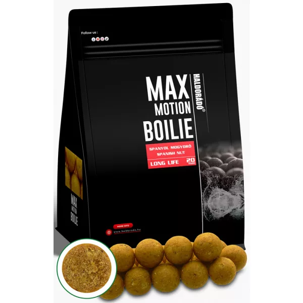 Haldorádó Max Motion Boilie Long Life Arahide Spaniolă 800gr 20mm Boilie
