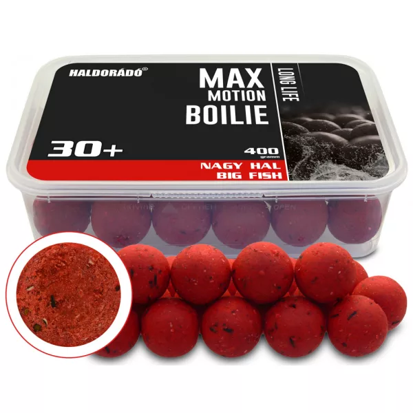 Haldorádó Max Motion Boilie Long Life Pește Mare 400gr 30mm Bojli