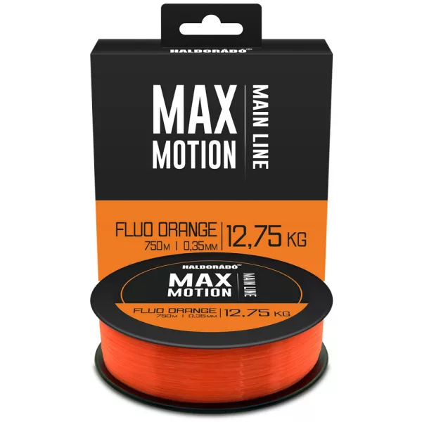 Haldorádó Max Motion 0,35mm 750m Fir Monofil Principal - Portocaliu Fluo