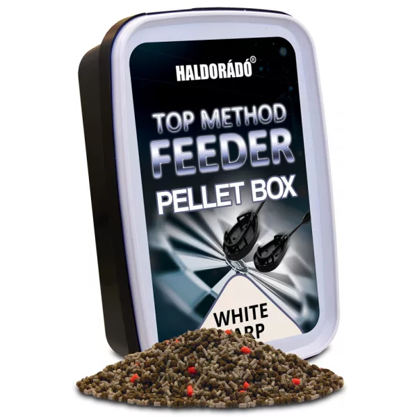 Haldorádó Top Method Feeder Cutie Pelete White Carp 400gr 1-2mm