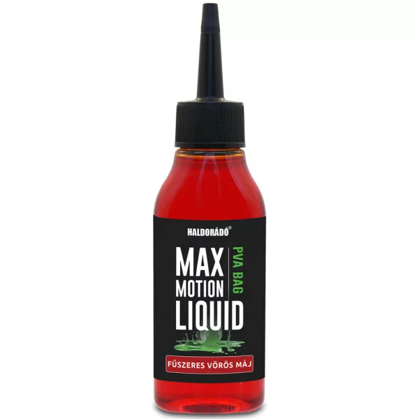 Haldorádó Max Motion PVA Bag Liquid Ficățel Roșu Picant 100ml Aromă, Lichid