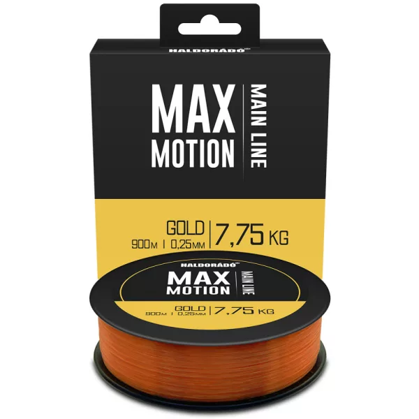 Haldorádó Max Motion 0,25mm 900m Fir principal monofilament - Auriu