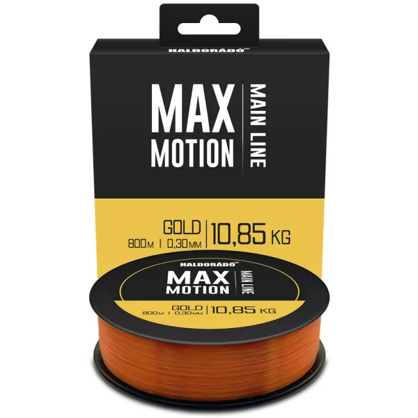 Haldorádó Max Motion 0,30mm 800m Fir principal monofilament - Auriu