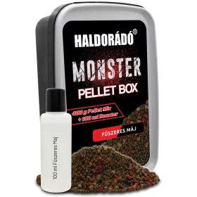   Haldorádó Monster Ficat picant 400gr 2-3-4mm Cutie de pelete