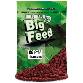   Haldorádó Big Feed C6 Pellet Pește Picant 700gr 6mm Pelete de Hrănire