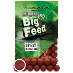   Haldorádó Big Feed C21 Boilie Pește Condimentat 700gr 24mm Boiles