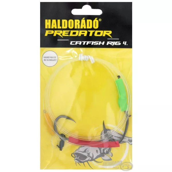 Haldorádó Catfish Rig 4 Lider pentru somn cu momeală vie ˝Haarmontage˝ 180cm