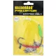Haldorádó Catfish Rig 4 Lider pentru somn cu momeală vie ˝Haarmontage˝ 180cm