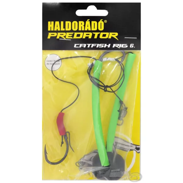 Haldorádó Catfish Rig 6 Fireball Montură de somn 150gr
