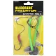 Haldorádó Catfish Rig 6 Fireball Montură de somn 150gr
