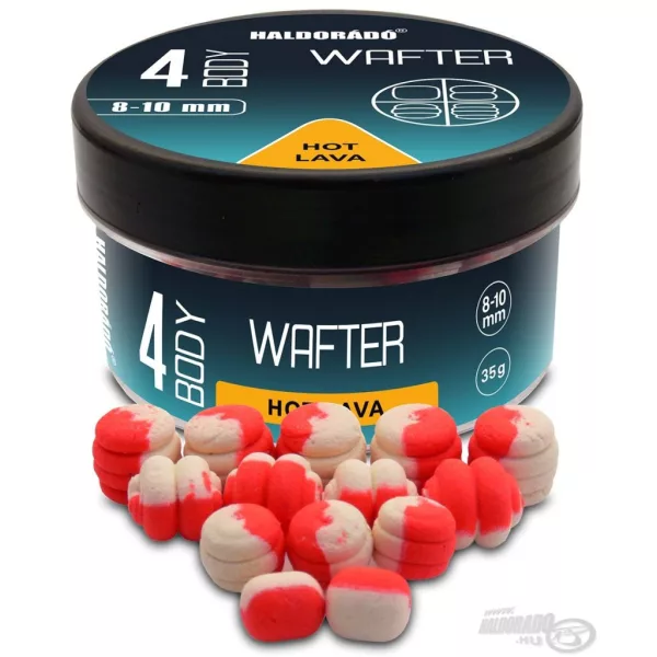 Haldorádó 4 Body Wafter Hot Lava 8-10mm Wafters 35gr