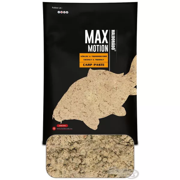 Haldorádó Max Motion Pastă de crap Nucă de Cocos & Alună Tigru 600gr