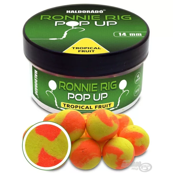 Haldorádó Ronnie Rig Pop Up Tropical Fruit 14mm Boili Momeală 30gr
