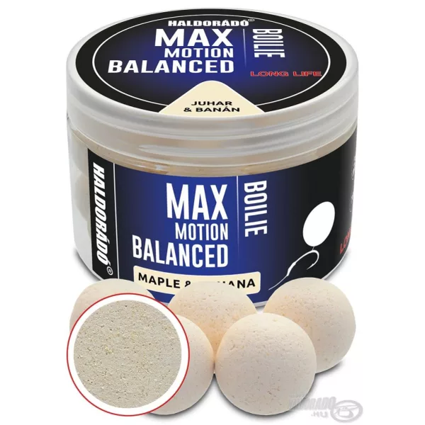 Haldorádó Max Motion Boilie Balanced 20mm Arțar-Banană Momeală Boilie 70gr