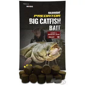   Haldorádó Catfish Bait Pellet 28mm Ficat-Monster Crab Pelete pentru Somn 1kg