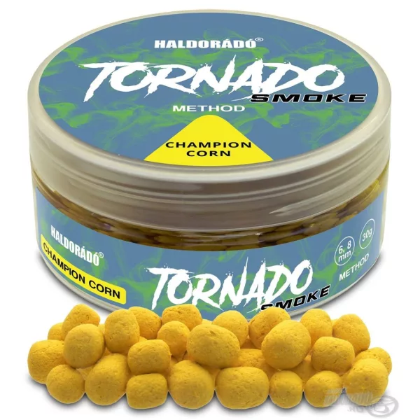 Haldorádó Tornado Smoke Method 6, 8mm Champion Corn Pelet 30gr