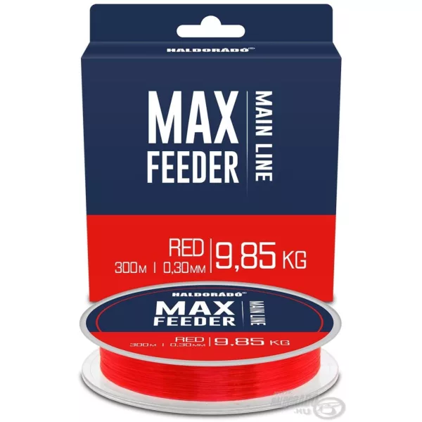Haldorádó Max Feeder Red 0,30mm 300m Fir monofil principal